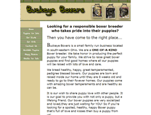 Tablet Screenshot of buckeyeboxers.com